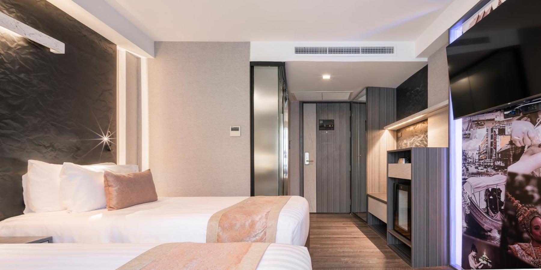Aspira Gems Center Silom Hotell Bangkok Rum bild